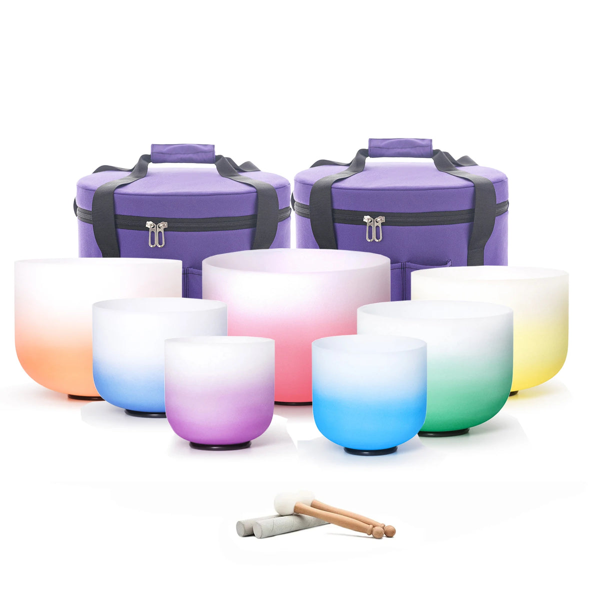 Set complet avec étuis matelassés